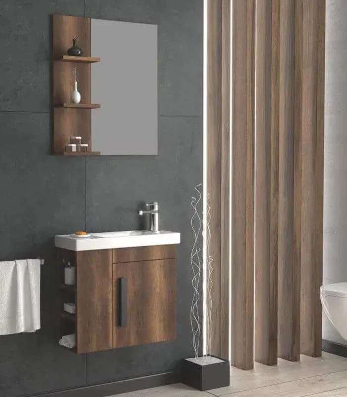 Meuble de salle de bains 60 cm baroque sahra