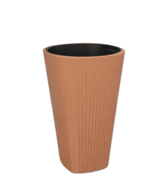 Pot De Fleurs Muza Dimensions 39*61Cm Medium Couleur Terre Cuite