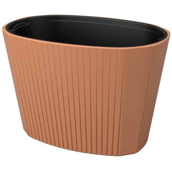 Pot De Fleur Muza 590 Ovale Terre Cuite