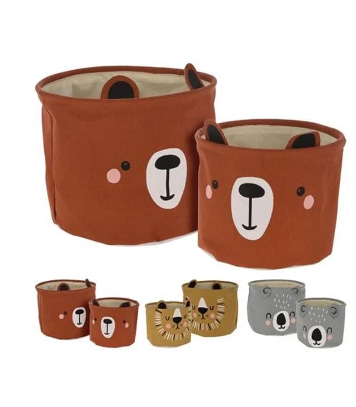 Set De 2 Paniers Pour Enfant