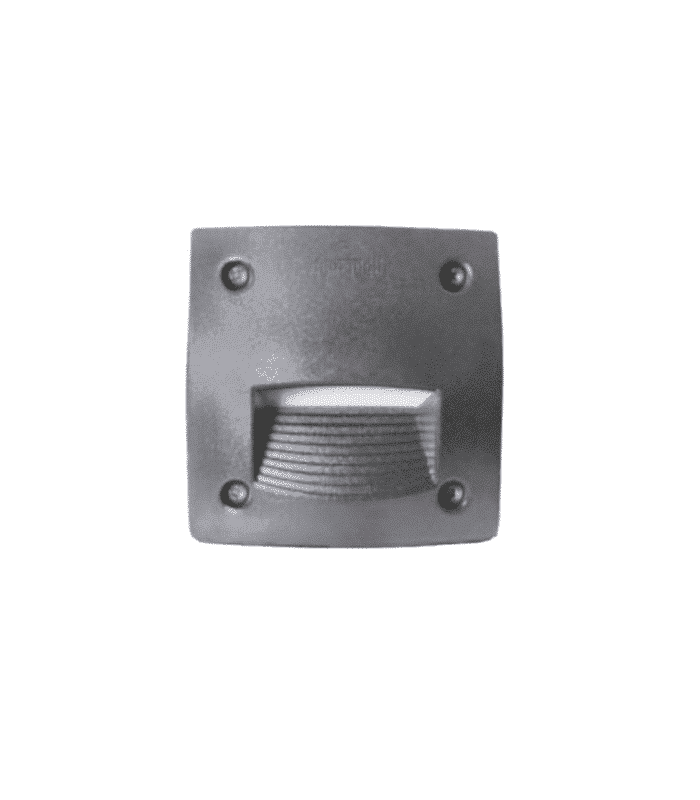Contre Marche Leti Carre Gx53 Led 3W Noir Fumagalli