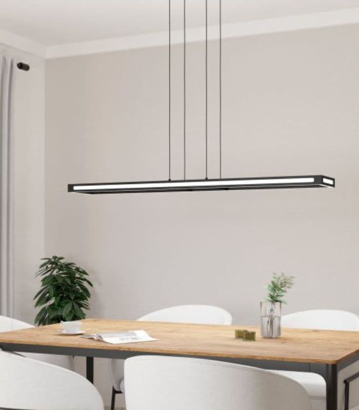 Suspension SALVILANAS-Z 116x110x20 cm noir