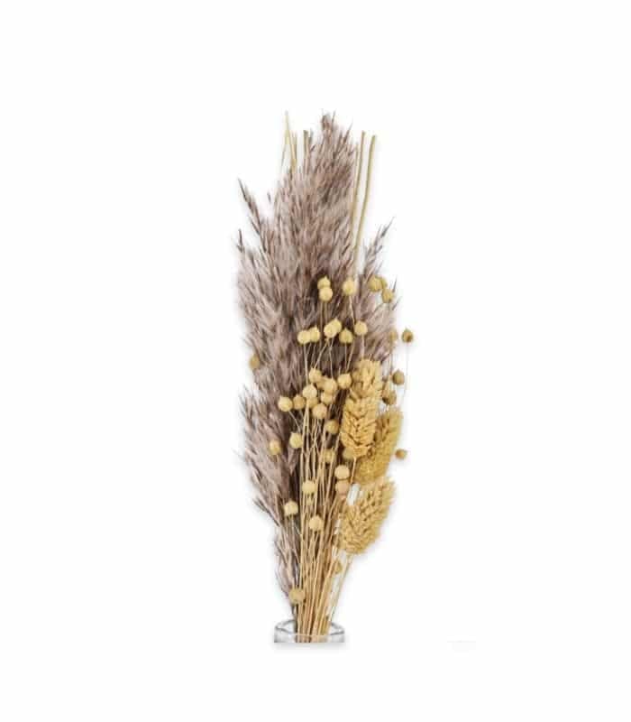 Vase de fleurs sèches 36,5×11,5×5,6 cm