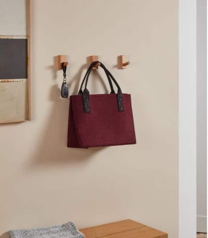 Sac tomisato 40x26x30cm rouge bordeaux