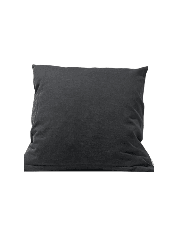 Coussin rempli de fibre Anthracite 45 x 45 cm