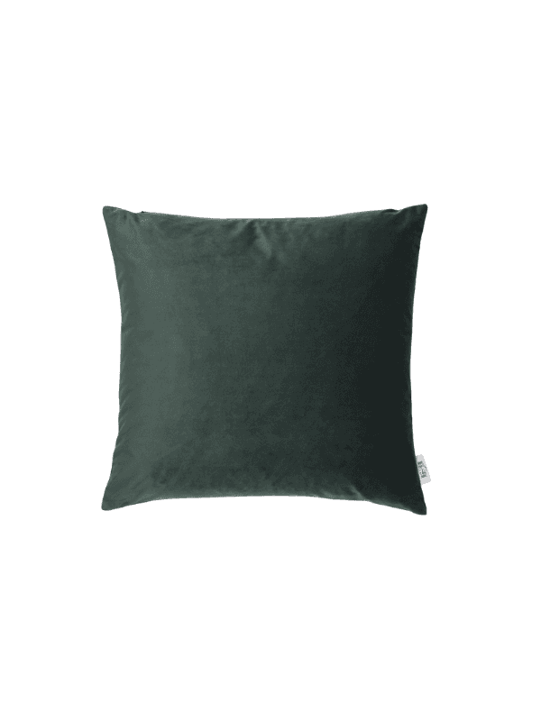 Coussin rempli de fibre 45x45cm vert sapin