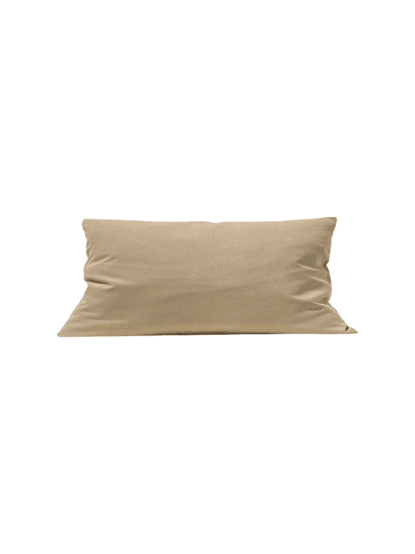 Coussin rempli de fibre 30x50cm beige