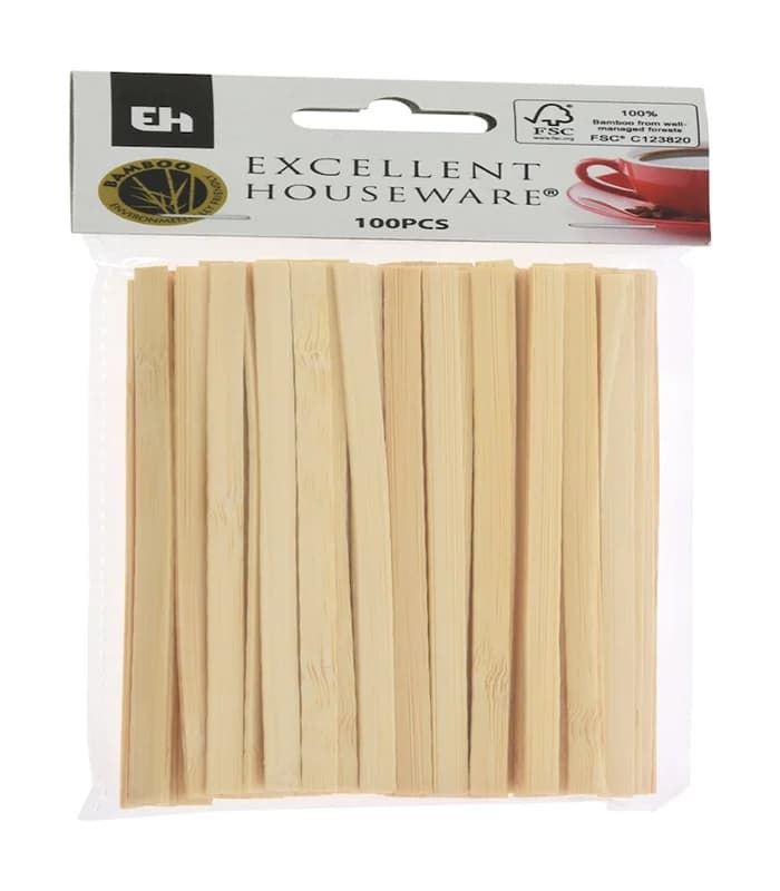 Set de 100 bâtonnets d'agitation