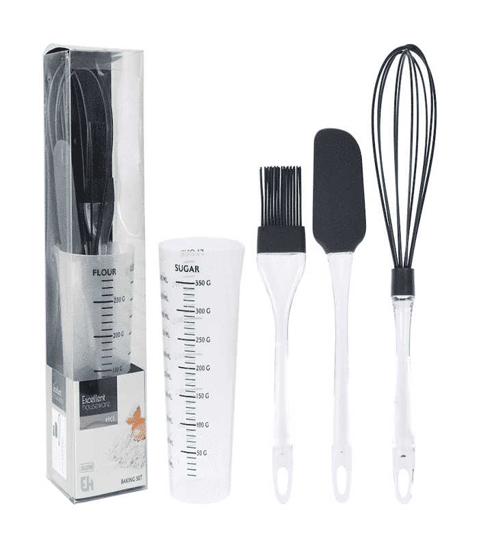 Set de 4 ustensiles pâtisserie