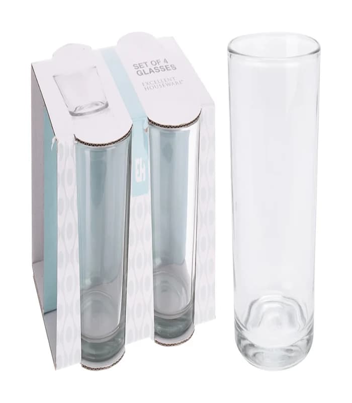 Set de 4 verres à boire 280ml