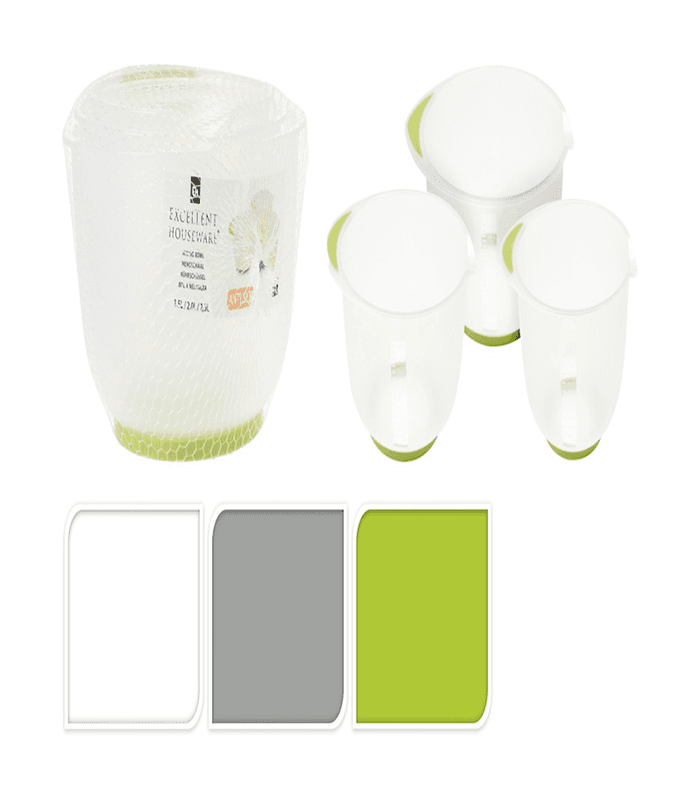 Set de 3 bols mélangeurs 3 assortis