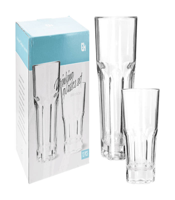 Set de 12 verres à boire