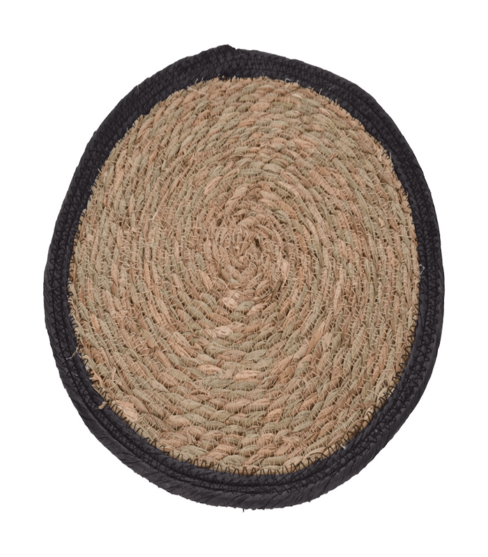Set de table rond naturel 37,5 cm