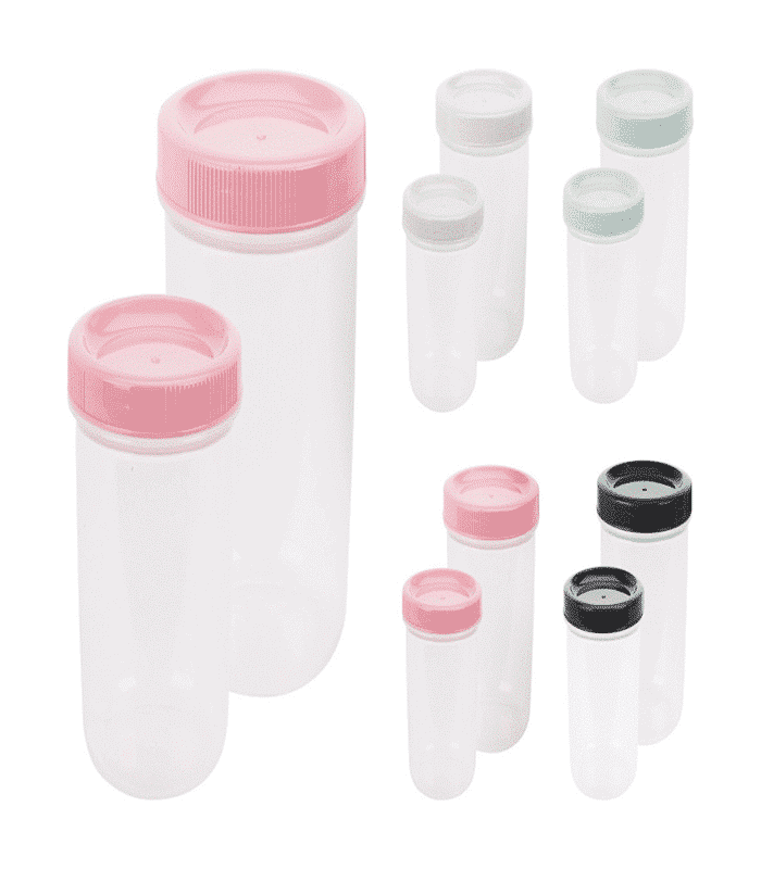 Set de 2 boîtes alimentaires avec couvercles 0,4l 0,7l