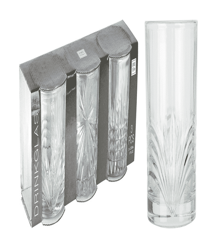 Set de 3 verres à boire 230ml