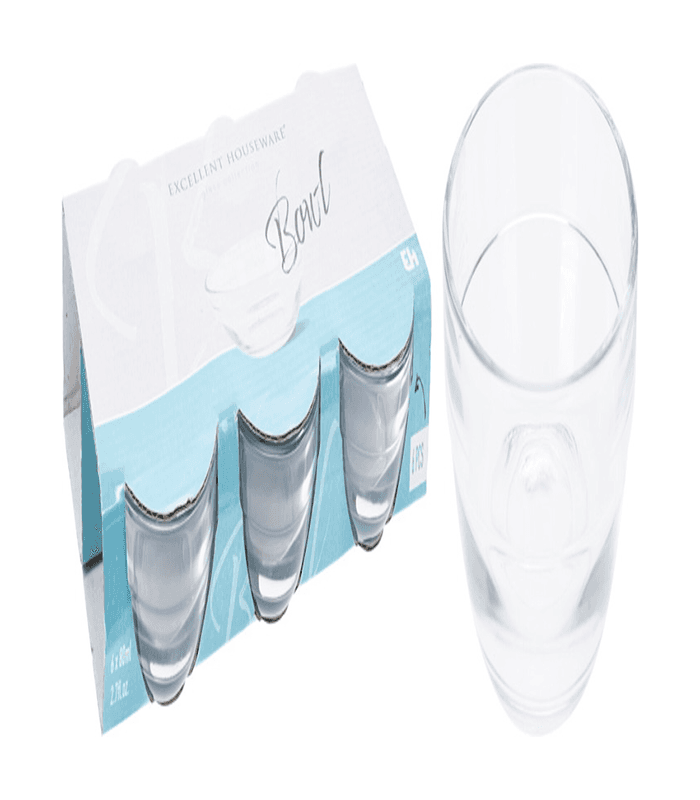 Set de 6 verres à bol 80ml