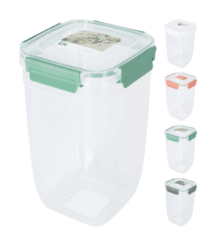 Boîte de rangement alimentaire 3250ml 4 assortis