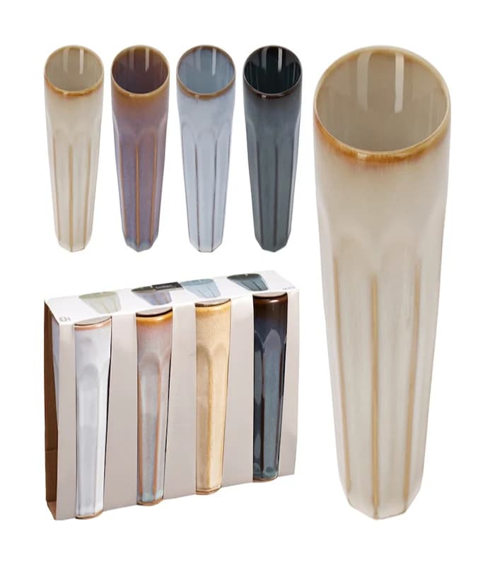 Set de 4 tasses tasse en grès 250ml