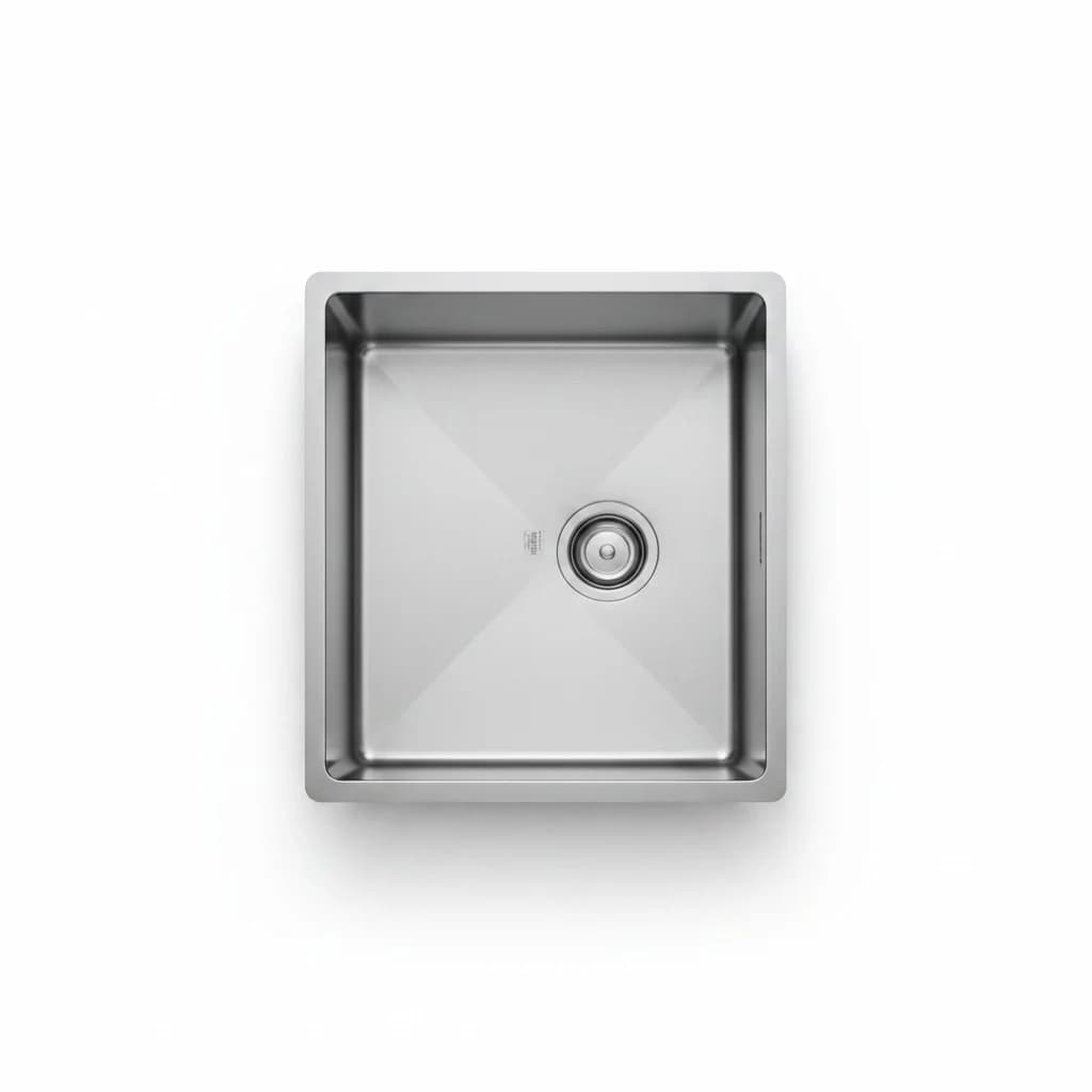 Evier sous Plan 1 Bac Inox Bxx 210/110-50 3 1/2