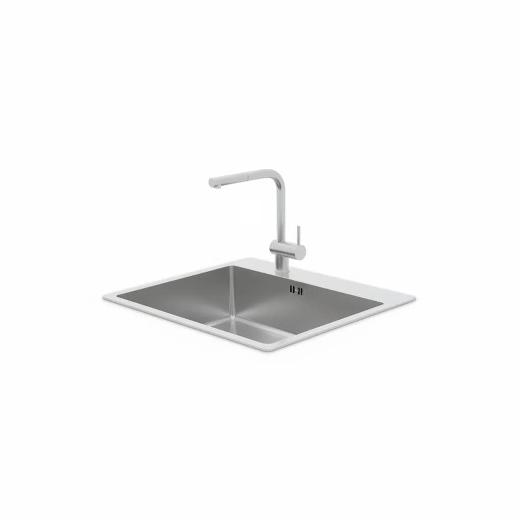 Mitigeur Atlas Neo Nozzle Side Hp Ss Acier Inox