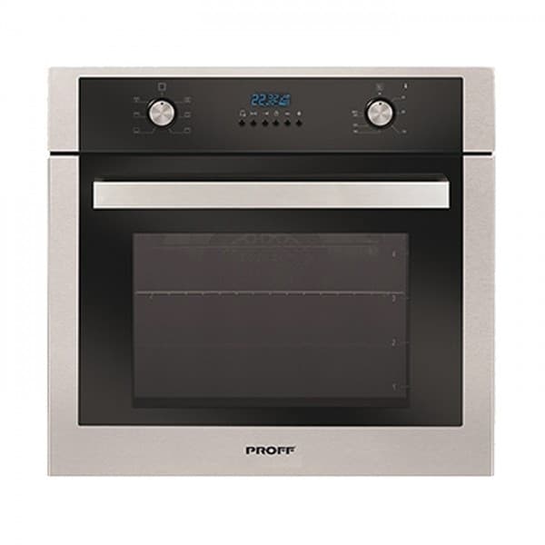 Four PROFF Verre noir + Inox 6006 UERSP