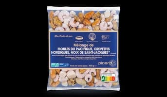 Mélange de moules ASC, crevettes, St-Jacques MSC