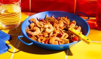 Fideua - Poêlée espagnole aux pâtes et aux fruits de mer