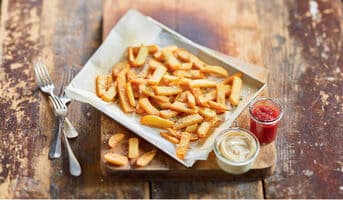 Les frites XL (découpe large)