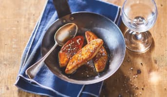 4 escalopes de foie gras cru de canard du Sud-Ouest