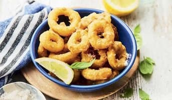 Beignets de calmars à la romaine