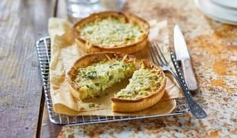2 Tartes aux poireaux