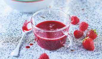 Coulis aux 3 fruits rouges, portionnable