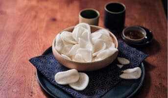 Chips de manioc à la crevette