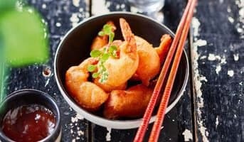 6 Beignets de crevette