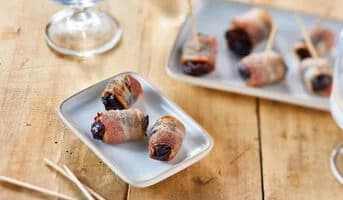 12 Pruneaux au lard fumé