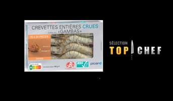 Crevettes tropicales crues 'Gambas' 16-24 p. ASC