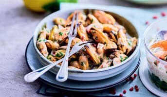 Moules du Pacifique ASC marinière élevées Chili