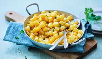 Pommes rissolées en cubes bio
