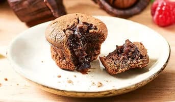 12 Mini-moelleux au chocolat