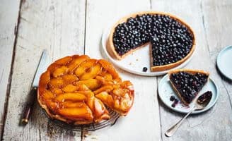 Tarte aux myrtilles