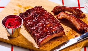 BBQ ribs, à cuire, 2 pièces