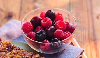 Bol de fruits rouges