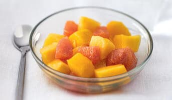 Bol de fruits exotiques
