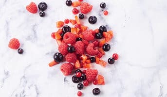 Cocktail de fruits rouges