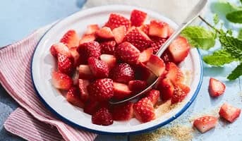 Fraise en morceaux, Egypte