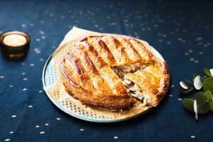 Tourte noix de Saint-Jacques et colin d'Alaska