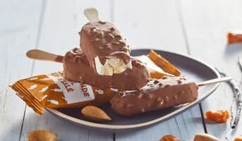 4 Glaces Best vanille-amande-caramel beurre salé