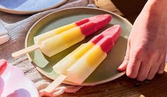 8 Fusées sorbets orange, citron, framboise
