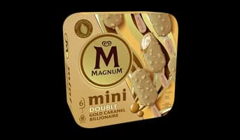 6 Mini Magnum Double Gold Caramel Billionaire