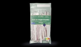 Filets de colin d'Alaska MSC